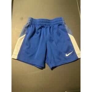 Nike Size 18M Infant Boys Blue and White Shorts VGUC